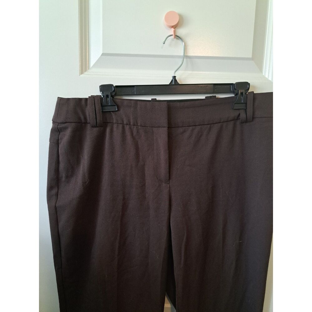 Maurices Women's Dress Pants Trousers Slacks Career Brown Polished Size 9/10 - Picture 2 of 8